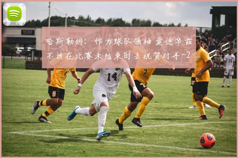 哈斯勒姆：作为球队领袖 爱德华兹不该在比赛未结束时去祝贺对手