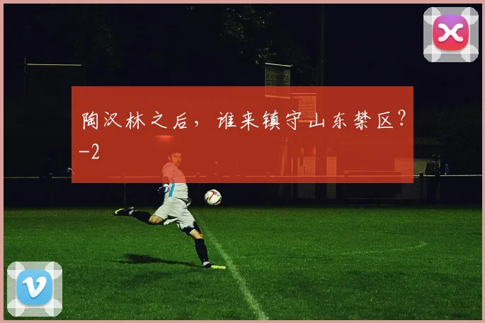 陶汉林之后,谁来镇守山东禁区?