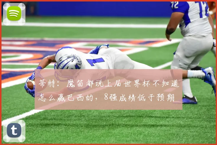蒂特：魔笛都说上届世界杯不知道怎么赢巴西的，8强成绩低于预期